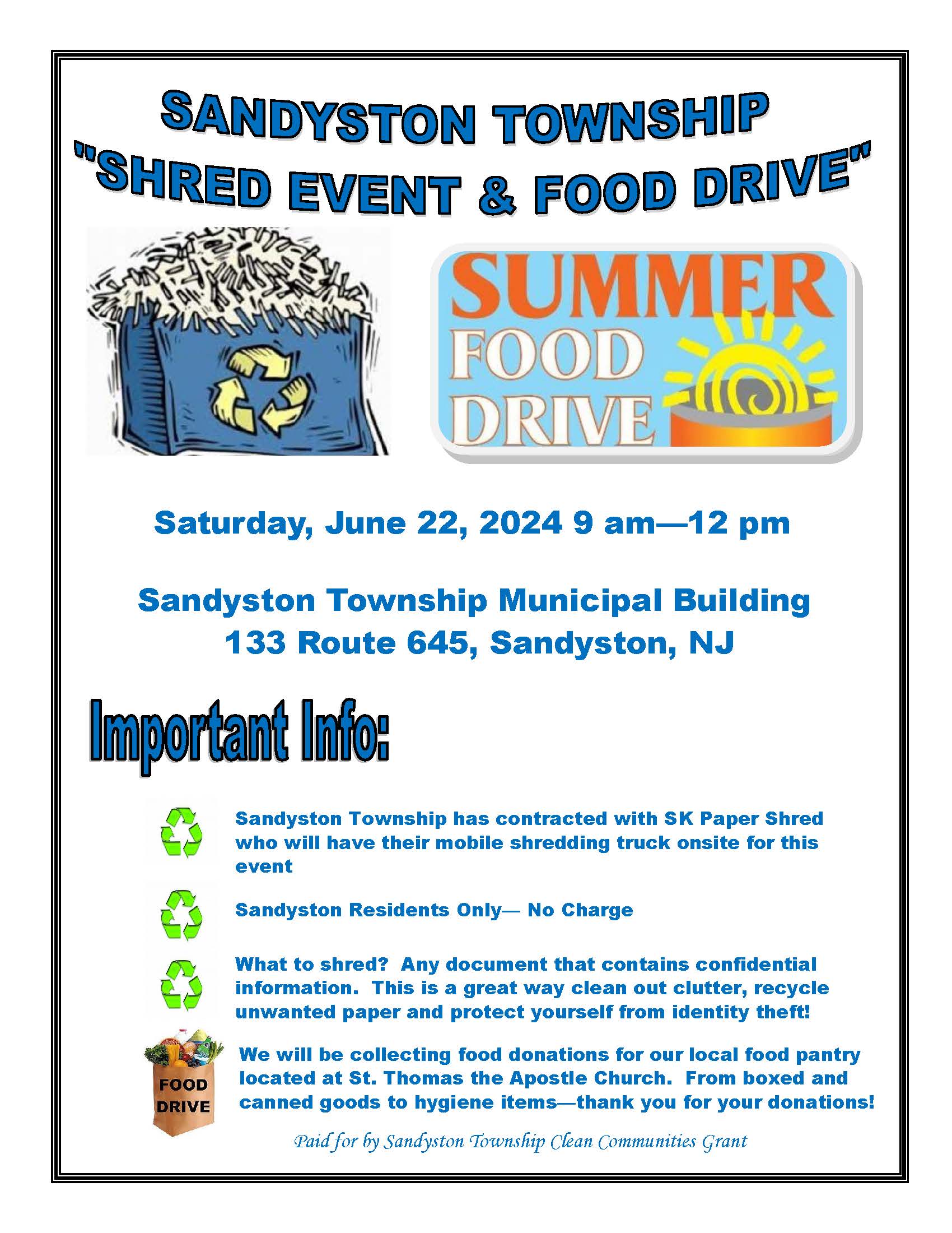 shred event 2024 june
